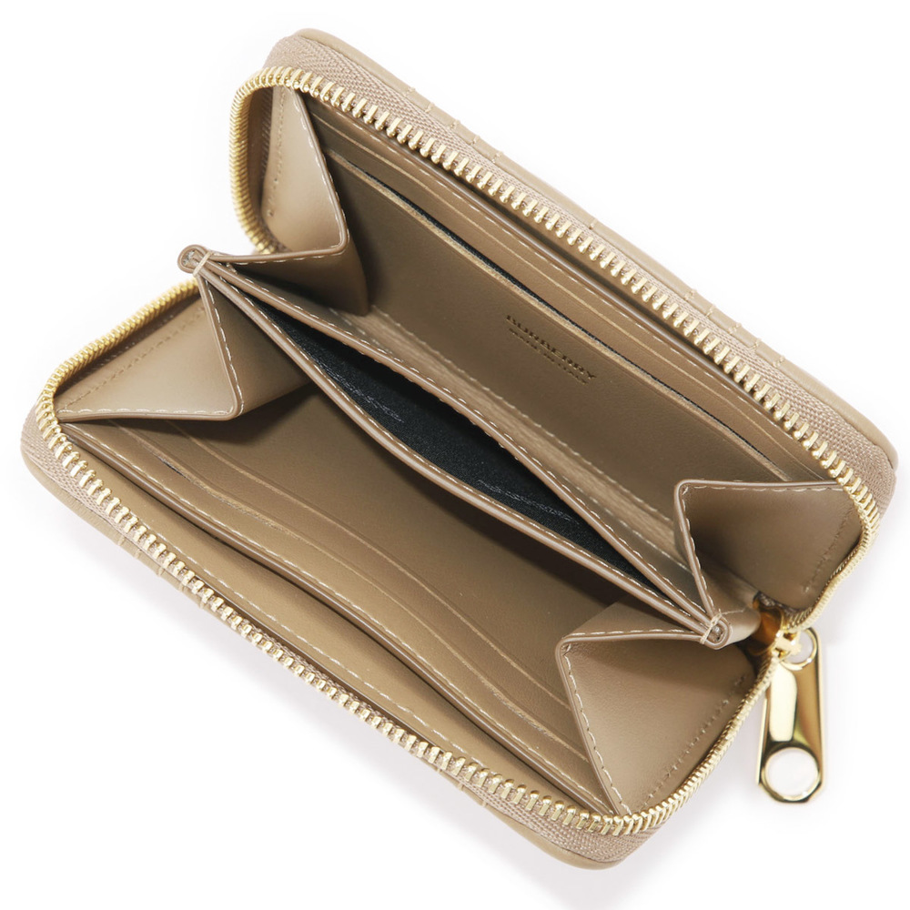 Burberry Coin Case Round Zip Wallet Brown - Picture 3 of 5